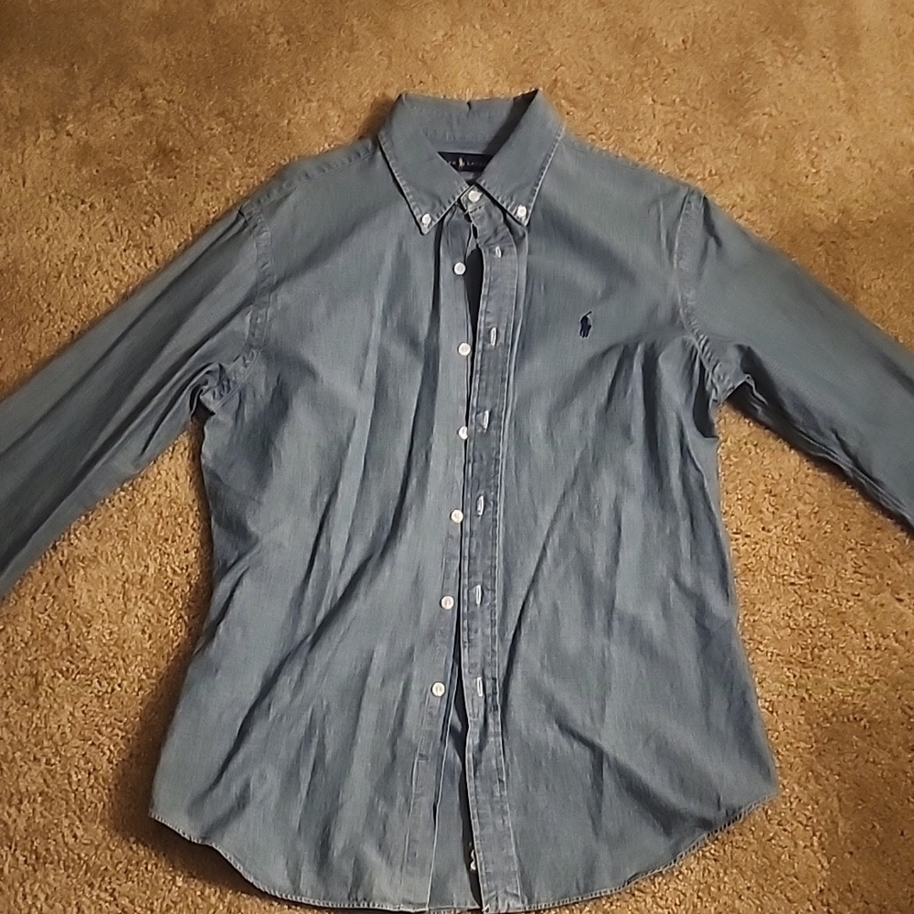 Men's Blue Polo Shirt